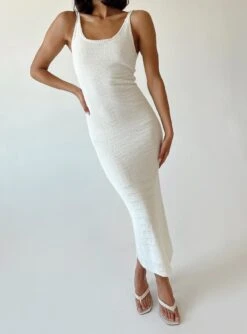Princess Polly Edin Maxi Dress White