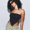 Princess Polly Sylvia Strapless Top Black -Polly Store 0 modelinfo Cindy us4 c6d54bbc aed8 481e a916 06aea4c44cb4