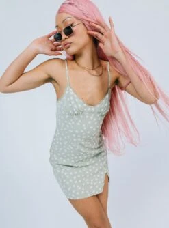 Princess Polly Remia Mini Dress Green