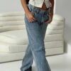 Eivissa Baggy Jeans Faded Denim