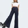 Princess Polly Misty Wide Leg Jeans Denim 1 Princess Polly Misty Wide Leg Jeans Denim -Polly Store 0 modelinfo kinsey us2 d32760aa eddd 4d43 8a02 944bbfb6976f