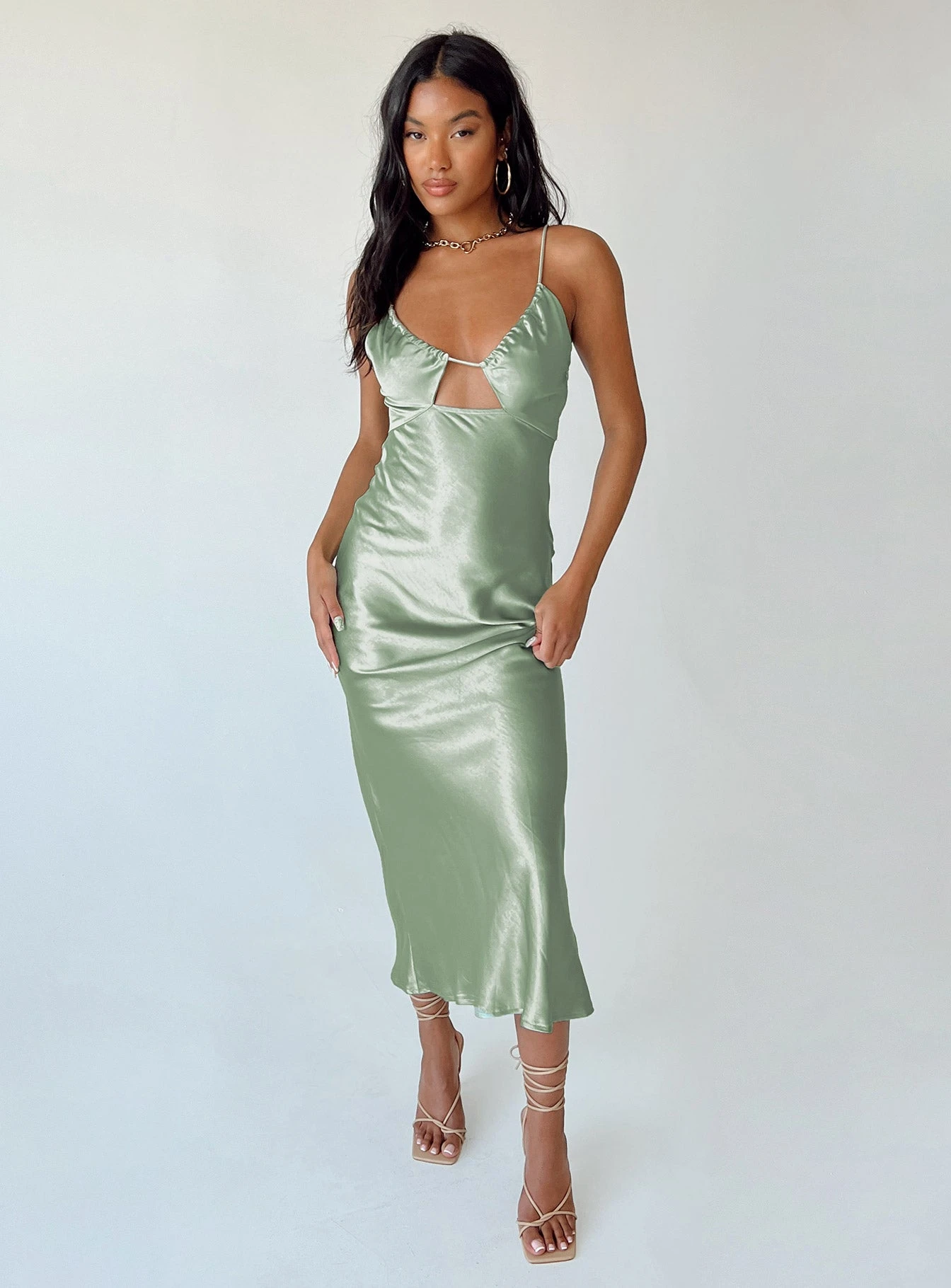 Danica Maxi Dress Green 3 Danica Maxi Dress Green