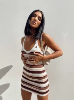 Princess Polly Ciro Mini Dress Brown