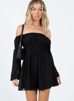 Princess Polly Sammie Mini Dress Black