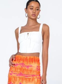 Princess Polly Alexandira Top White