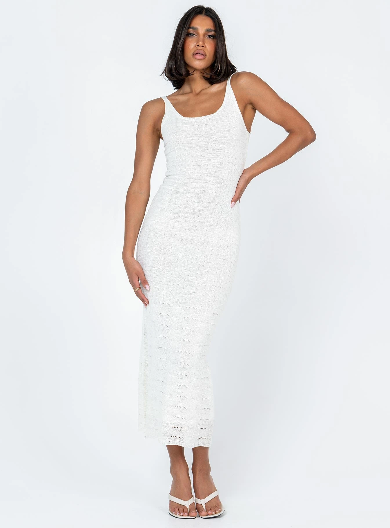 Princess Polly Edin Maxi Dress White 4 Princess Polly Edin Maxi Dress White - Image 2