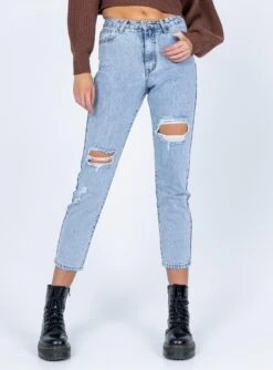 Princess Polly New Jersey Skinny Leg Denim Jeans