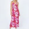 Tatiana Maxi Dress Pink Multi -Polly Store 1 modelinfo Ira us2 a67e0629 2932 44d4 a7c8 ca28b62be99a