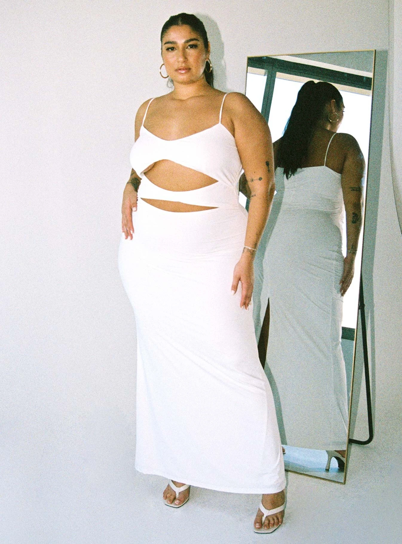 Maci Maxi Dress White Curve 3 Maci Maxi Dress White Curve