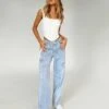 Princess Polly Vincent Cargo Jean Denim 2 Princess Polly Vincent Cargo Jean Denim -Polly Store 1 modelinfo KIANA us2 e921fa57 7567 44e8 9948 4c999e07e62e