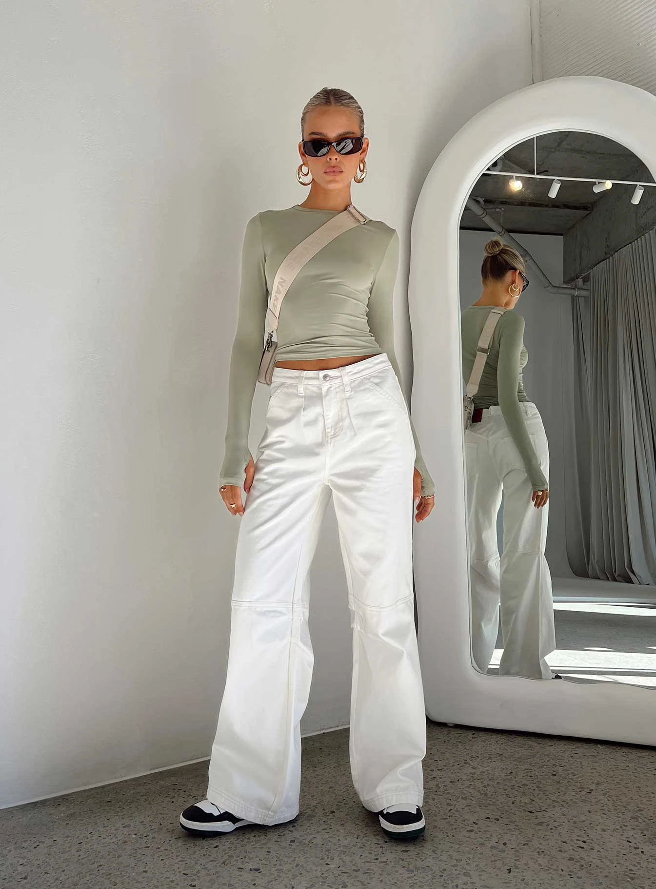 Princess Polly Salisbury Jeans White 3 Princess Polly Salisbury Jeans White