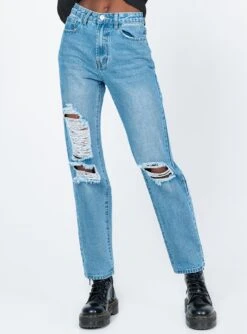Princess Polly South Beach Denim Jeans
