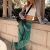 Miami Vice Pants Green -Polly Store 1 modelinfo beanie us2 aac47c85 b656 4356 87ba a61f3a4d840a