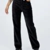 Princess Polly Kalinda Jeans Black Cord -Polly Store 1 modelinfo cathlin us2 b1436c3a 0249 4b5f 9873 7f74c651ad01