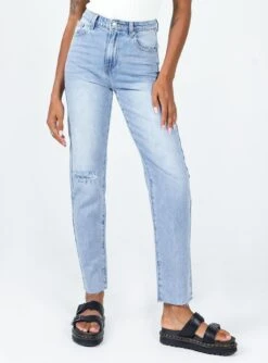 Princess Polly Evelyn Low Rise Denim Jeans