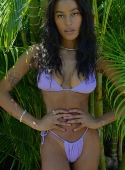 Princess Polly Jenner Bikini Bottom Lilac