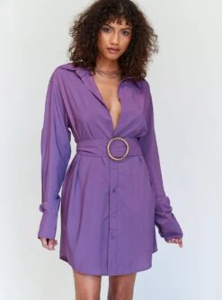 Princess Polly Arianne Mini Dress Purple