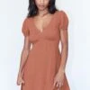 Princess Polly Smith Mini Dress Rust -Polly Store 1 da1ce2e8 d3a6 4827 b5c4 13bf9f4126d8