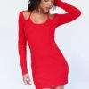 Princess Polly Belinda Mini Dress Red -Polly Store 1 f0922737 ffa7 4b32 88d4 a4adf6cd84aa