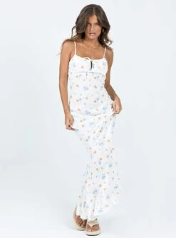 Corith Maxi Dress White / Multi -Polly Store 2 modelinfo elise us2 d8f0dd60 3df4 4a58 986b 468e27cefbe8