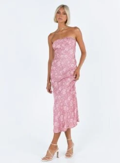 Princess Polly Salvin Strapless Maxi Dress Pink -Polly Store 2 modelinfo kauri us2 c07d43b6 e37a 444f 9a20 61cc7397cf5c