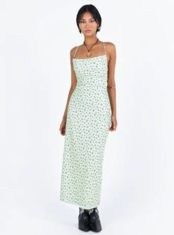 Malabar Maxi Dress Mint / Floral -Polly Store 2 modelinfo millicent us2 876e5ac5 c990 41f2 b39b 7e2a584612bf