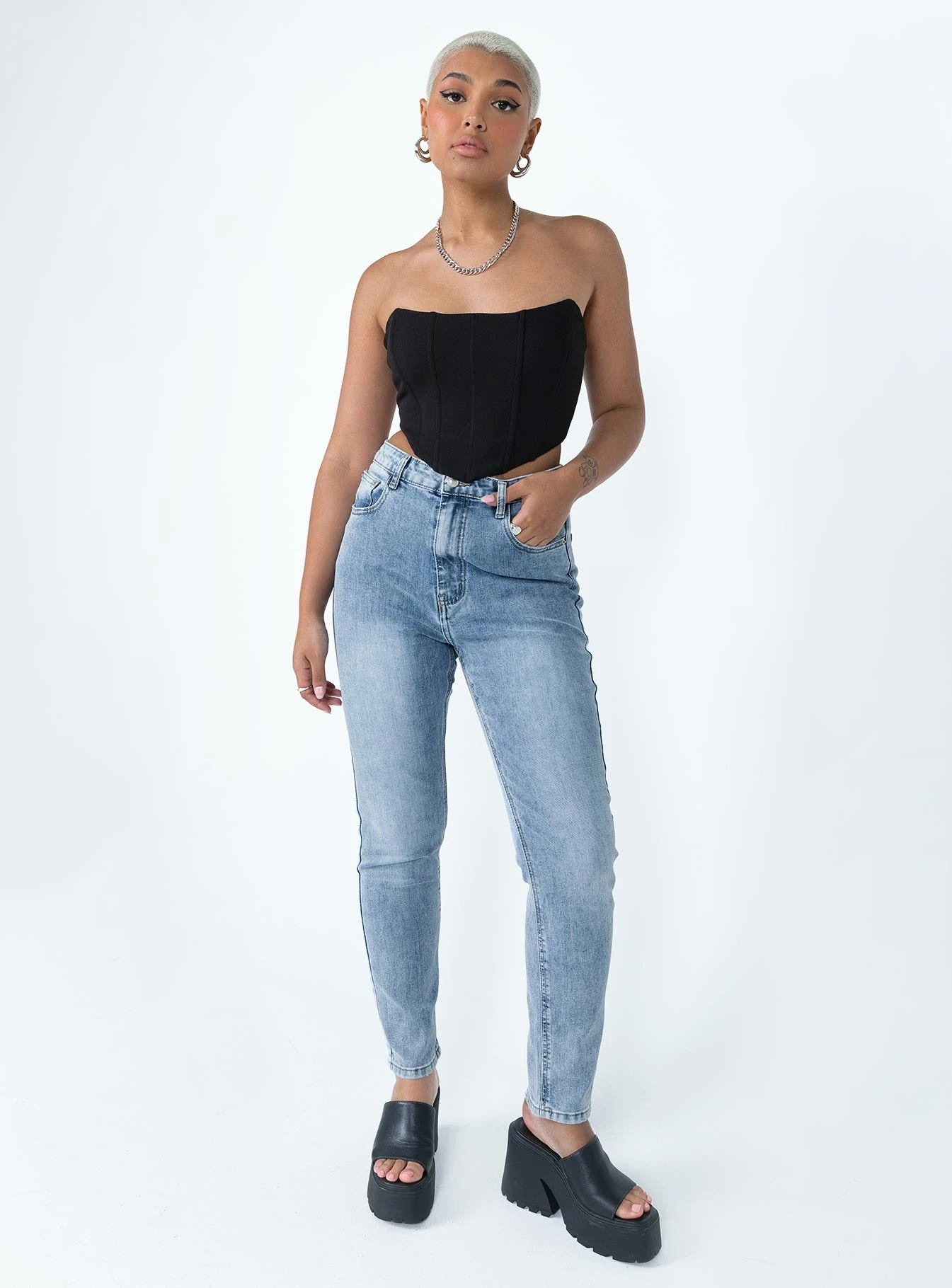 Princess Polly The Martin Jean Denim 4 Princess Polly The Martin Jean Denim - Image 2