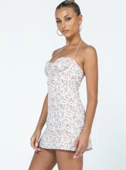 Princess Polly Acer Mini Dress Pink Multi -Polly Store 3 modelinfo Alexis us2 c7e8c161 015f 4fc5 9c9d 4d2346ee5fb4