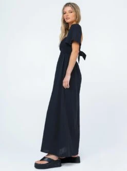 Princess Polly Summer Nights Maxi Dress Black -Polly Store 3 modelinfo Emily Grace us2 babc343e 8a72 4ffc 8868 8bc409e082d0