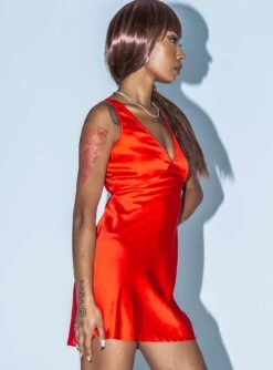 Princess Polly Nellie Mini Dress Red 8 Princess Polly Nellie Mini Dress Red -Polly Store 3 modelinfo Feturi Leigh us2 06a195fc 107b 47cd a4ee d7db28f025a4