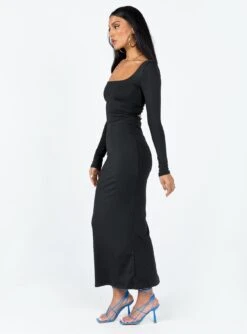 Princess Polly Lyla Maxi Dress Black -Polly Store 3 modelinfo christy us2 36196440 4261 4de0 96c1 d48f1ffdfabc