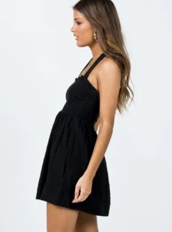 Princess Polly Rhea Mini Dress Black -Polly Store 3 modelinfo elise us2 29eedac0 d3d4 4542 9e09 162e8b00ffc3
