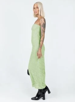 Princess Polly Sakina Maxi Dress Green -Polly Store 3 modelinfo emma leigh us4 b4864921 0c1d 45e4 b429 370d8ef883d4