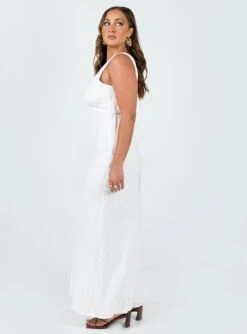 Princess Polly Nellie Maxi Dress White -Polly Store 3 modelinfo mikayla us8 70e92e5b 0490 4f22 876e e86671bf225d