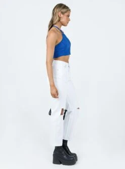 Princess Polly Fairmount Straight Leg Jean White -Polly Store 3 modelinfo milli us2 6a19e2e6 1bc6 4125 9889 a0943dba9e2a