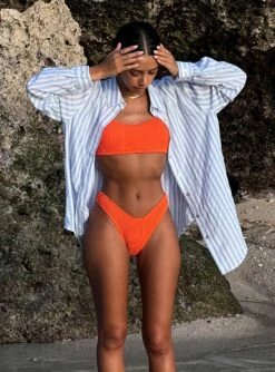 Princess Polly Ruby Bikini Bottoms Orange -Polly Store 3 modelinfo tara us0 d8b10422 68ea 4b60 8a44 b2c614417edc