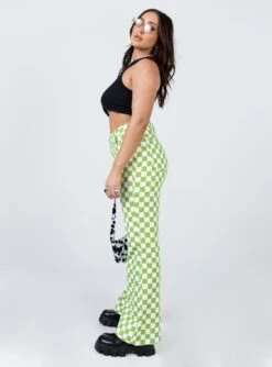 Princess Polly Jessica Checkboard Jeans Green -Polly Store 3 0a441bd1 5a2b 4104 8363 344ab9f6bd55