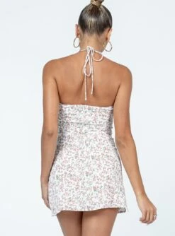 Princess Polly Acer Mini Dress Pink Multi -Polly Store 4 modelinfo Alexis us2 91a90963 b40e 4c2a 814c a345496de243