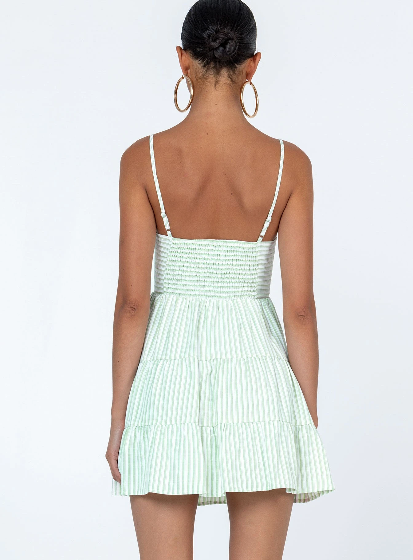 Princess Polly Rise Up Mini Dress Green 7 Princess Polly Rise Up Mini Dress Green - Image 5