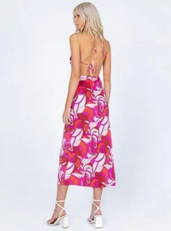 Tatiana Maxi Dress Pink Multi -Polly Store 4 modelinfo Ira us2 983c7522 25c9 4555 96ed e3428d918109
