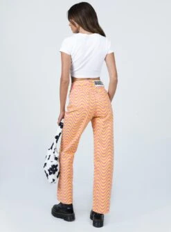 The Ragged Priest Wave Jean Pink & Yellow -Polly Store 4 modelinfo Nat us2 15deae68 21e2 4f9b a851 80d347c55b4f