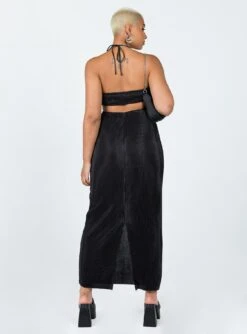 Princess Polly Liam Maxi Dress Black -Polly Store 4 modelinfo Sarah us4 dcbbff89 48b9 46f9 affa 9bb56769fe93