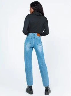 Princess Polly South Beach Denim Jeans -Polly Store 4 modelinfo Tori us2 f5e608a7 4e1d 4e6c 97c5 131ffdbf64b0
