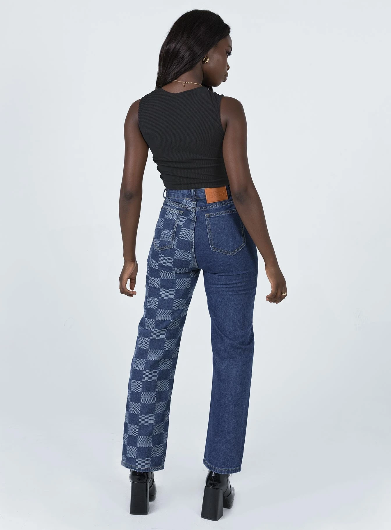 Princess Polly Cher Straight Leg Denim Jeans 7 Princess Polly Cher Straight Leg Denim Jeans - Image 5