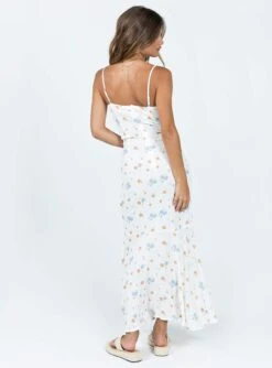 Corith Maxi Dress White / Multi -Polly Store 4 modelinfo elise us2 003b5c63 8526 4774 a10f a086916e9d2e