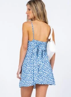 Princess Polly Koko Mini Dress Blue 9 Princess Polly Koko Mini Dress Blue -Polly Store 4 modelinfo emily us2 69325fac e05c 43bc 80d2 dbbe5d2298e4