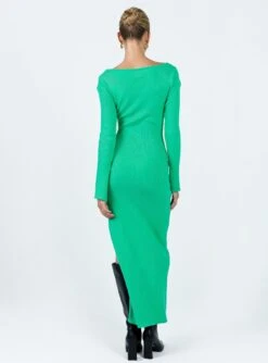 Princess Polly Herald Long Sleeve Midi Dress Sage -Polly Store 4 modelinfo kiana us2 0f5bbf01 b8f3 4d46 87f8 49330be64d0b