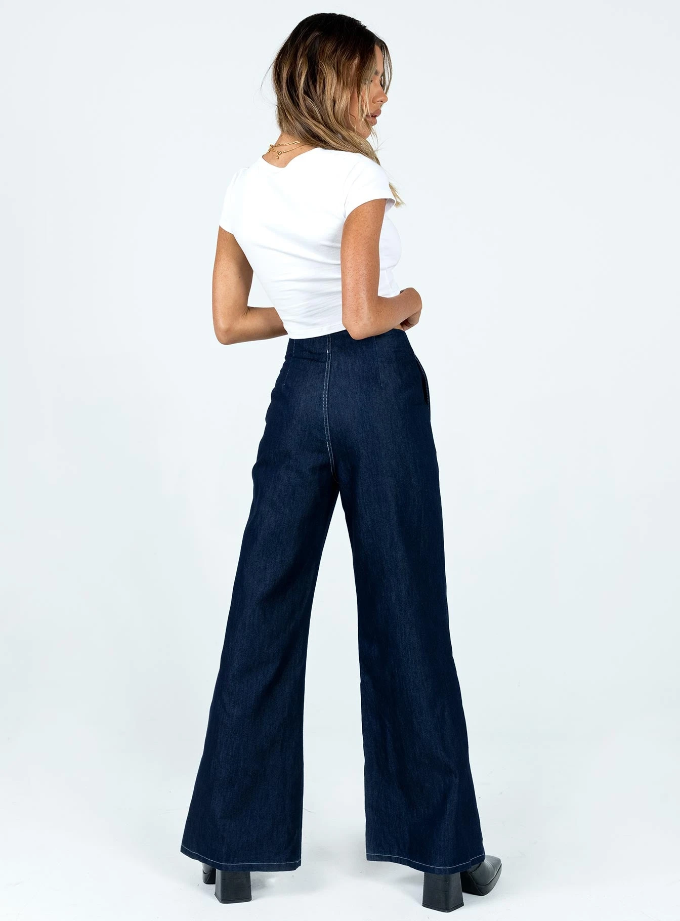 Princess Polly Misty Wide Leg Jeans Denim 7 Princess Polly Misty Wide Leg Jeans Denim - Image 5