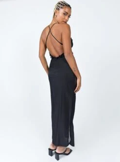 Princess Polly Hudson Maxi Dress Black -Polly Store 4 modelinfo lola us4 184d181e 6f54 4158 8e7d 1ac32405c31e