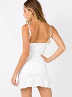 Princess Polly Kiribati Mini Dress White -Polly Store 4 107 102